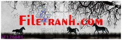 File PSD File tranh bộ hiện đại FT126681 (chất lượng in ấn)