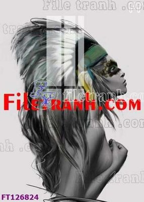 File gốc File tranh bộ hiện đại FT126824 (phong cách) châu Âu