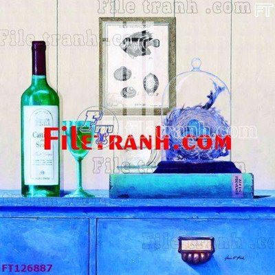 File gốc File tranh bộ hiện đại FT126887 (chuẩn màu) cho in offset