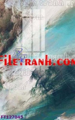 File gốc File tranh bộ hiện đại FT127045 (cho in ấn) độc quyền