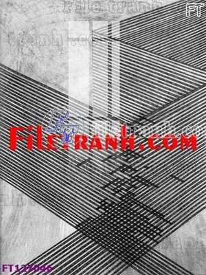 File gốc in ấn File tranh bộ hiện đại FT127046 chuẩn màu CMYK