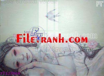 File tranh File tranh bộ hiện đại FT127064 (bản gốc) treo tường