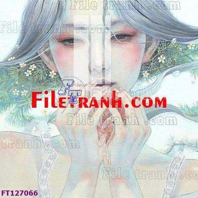 File in trần File tranh bộ hiện đại FT127066 (bản gốc) trời sao