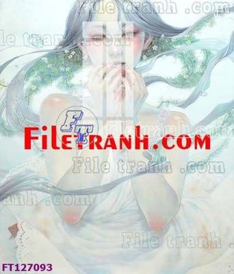 File in trần File tranh bộ hiện đại FT127093 (file gốc) phong thủy