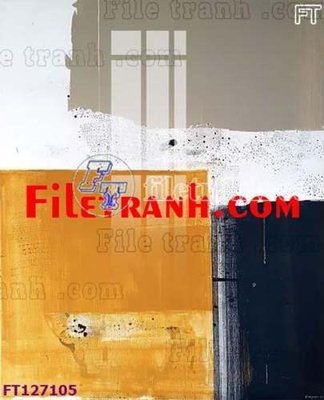 File gốc File tranh bộ hiện đại FT127105 (phiên bản chuẩn) để in ấn