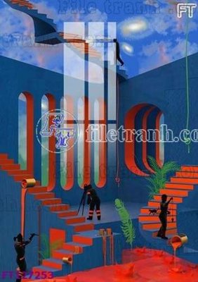 Download file File tranh bộ hiện đại FT127253 (chuẩn in) chất lượng cao