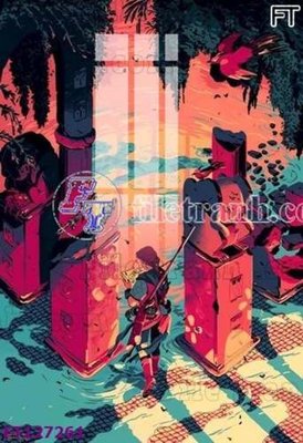 File tranh File tranh bộ hiện đại FT127261 (bản gốc) trang trí văn phòng