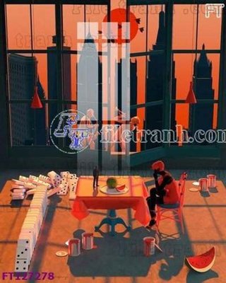 Tải file tranh gốc File tranh bộ hiện đại FT127278 chất lượng cao