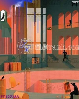 File PSD File tranh bộ hiện đại FT127283 (bản gốc) dễ dàng edit