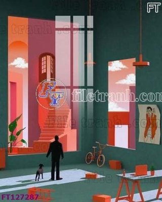 Tải file File tranh bộ hiện đại FT127287 (ảnh gốc) file AI/EPS