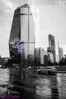 File in ấn cao cấp File tranh bộ hiện đại FT127400 (file gốc)