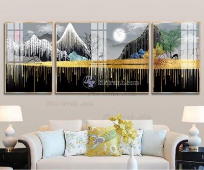 File tranh gốc File tranh hiện đại pha lê gương FT146 (bản quyền) file PSD