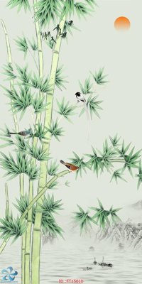 File gốc Tranh trang trí lối vào FT15010 (PNG) không nền chất lượng