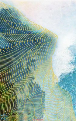 File PSD Tranh trang trí lối vào FT15109 (bản gốc) dễ dàng edit