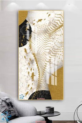 File gốc Tranh trang trí lối vào FT15121 (AI/EPS) cho in ấn