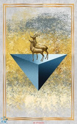 Tải file Tranh trang trí lối vào FT15153 (gốc) chủ đề tâm linh