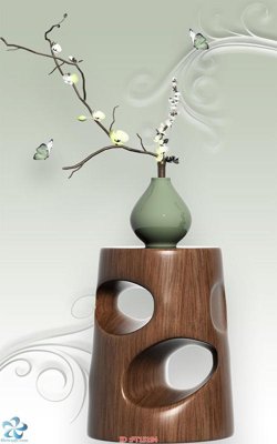 File PSD Tranh trang trí lối vào FT15194 (bản gốc) chất lượng nhất