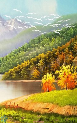 File in mica Tranh trang trí lối vào FT15210 (bản gốc) siêu trong