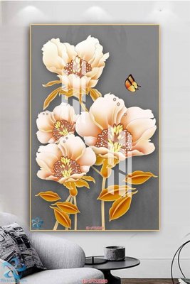 File tranh Tranh trang trí lối vào FT15250 (ảnh gốc) in trần nhà