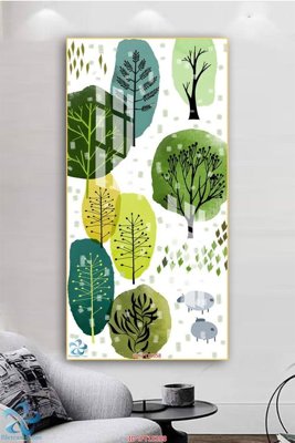 Tải file Tranh trang trí lối vào FT15358 (gốc) làm file thiết kế