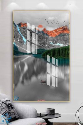 Tải file Tranh trang trí lối vào FT15377 (ảnh gốc) in tranh kính