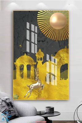 Ảnh gốc Tranh trang trí lối vào FT15388 (siêu chi tiết) để in ấn