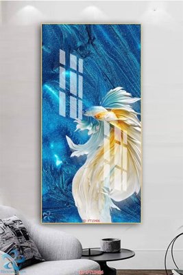 File PSD Tranh trang trí lối vào FT15406 (gốc) tách lớp chi tiết