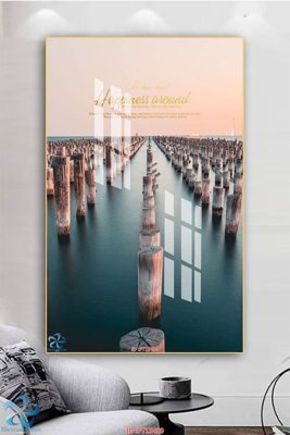 Cung cấp file tranh gốc Tranh trang trí lối vào FT15409 độc quyền