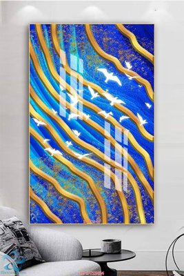 File in lụa Tranh trang trí lối vào FT15434 (chất lượng cao) Tranh trang trí lối vào FT15434