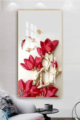 Download file Tranh trang trí lối vào FT15457 (gốc) in mica đèn LED