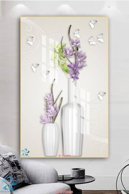 Hình ảnh file gốc Tranh trang trí lối vào FT15459 cho in UV