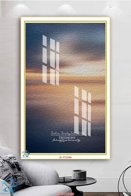 Download file gốc Tranh trang trí lối vào FT15468 (in mica) 3D