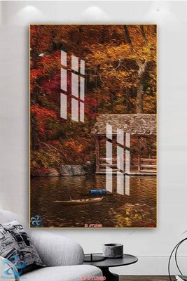 File tranh Tranh trang trí lối vào FT15480 (ảnh gốc) độ nét vượt trội