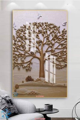 File gốc Tranh trang trí lối vào FT15498 (in 3D) nghệ thuật