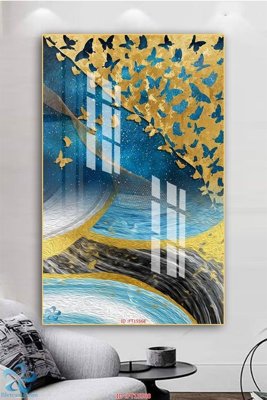 File ảnh Tranh trang trí lối vào FT15568 (gốc) in standee