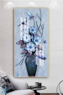 Download file gốc Tranh trang trí lối vào FT15584 (in mica) trong suốt