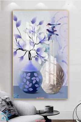 File PSD Tranh trang trí lối vào FT15587 (gốc) tách lớp chi tiết