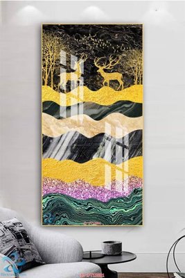 Download file Tranh trang trí lối vào FT15601 (gốc) in mica bàn thờ