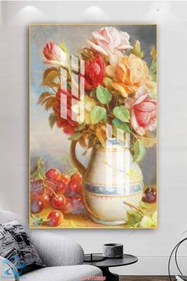 File PSD Tranh trang trí lối vào FT15619 (gốc) cho in quảng cáo