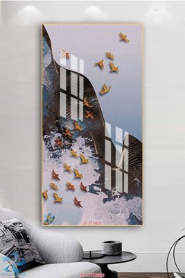 Download file tranh Tranh trang trí lối vào FT15629 (file gốc PSD)