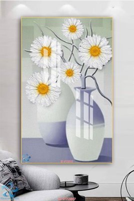 File PSD Tranh trang trí lối vào FT15647 (gốc) tách lớp chi tiết