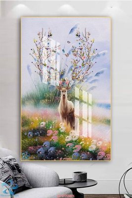 File gốc Tranh trang trí lối vào FT15671 (chủ đề hiện đại) trang trí