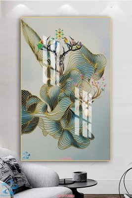 File gốc Tranh trang trí lối vào FT15692 (bản quyền) cho in ấn