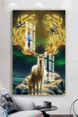 Ảnh mô tả file gốc in mica Tranh trang trí lối vào FT15693