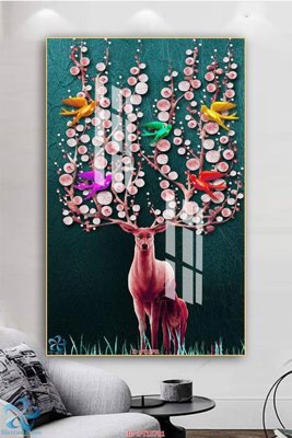 File gốc Tranh trang trí lối vào FT15701 (bản quyền) cho in ấn