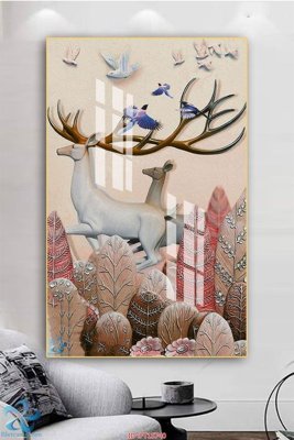 File tranh quảng cáo Tranh trang trí lối vào FT15740 (file gốc) chuyên nghiệp