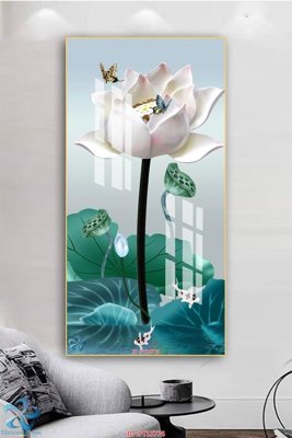 File gốc Tranh trang trí lối vào FT15776 (in ấn) màu sắc trung thực