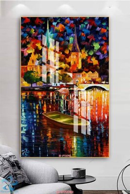 File tranh PSD Tranh trang trí lối vào FT15792 chất lượng cao