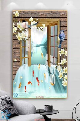 Tải xuống file tranh gốc Tranh trang trí lối vào FT15853 (PSD/TIFF)