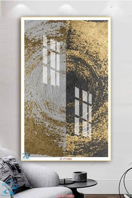 File in trần Tranh trang trí lối vào FT15881 (bản gốc) mây trời